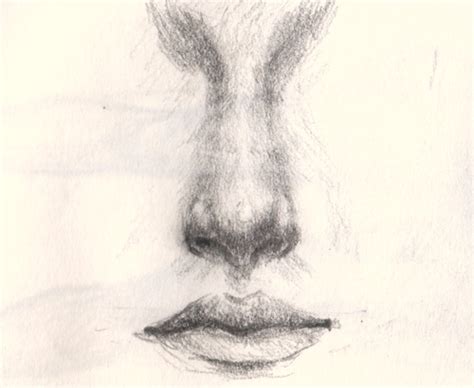 How to draw a nose - drawing and digital painting tutorials online