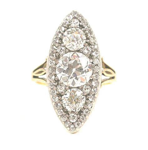 Antique Edwardian Diamond Ring - Primavera Gallery