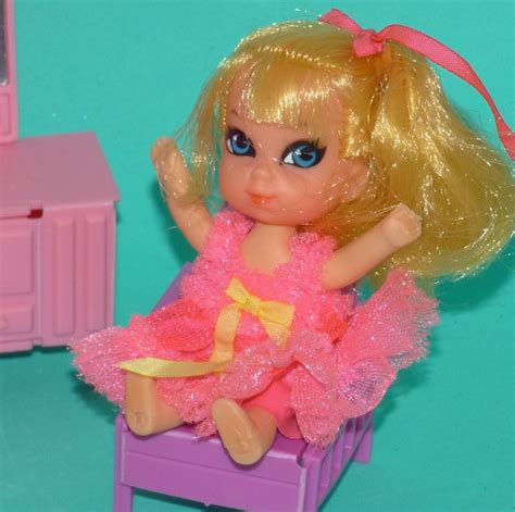 Mattel Liddle Kiddle GOOD NIGHT Playhouse Series Doll set w/ pink furniture lot – Haute Juice