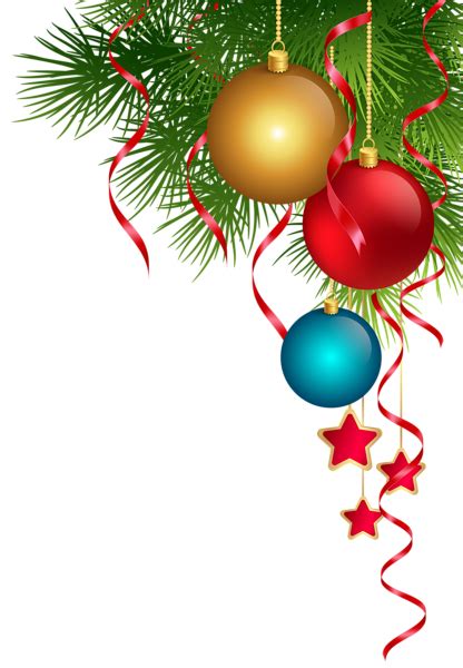 Transparent Christmas Decoration PNG Clip Art Image | Gallery ...