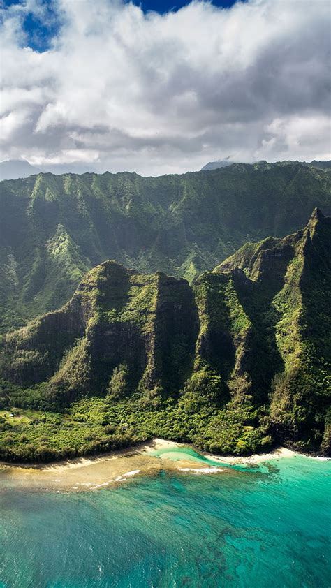 Mountains: Rainbows Mountains Geographic Landscapes Kauai Hawaii ...