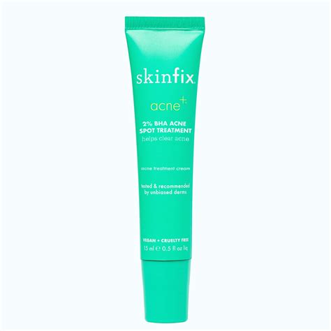 Acne+ 2% BHA Acne Spot Treatment Pimple Cream – Skinfix USA