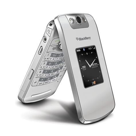 RIM BlackBerry Pearl Flip 8230 Verizon Silver Cell Phone - 13791888 ...