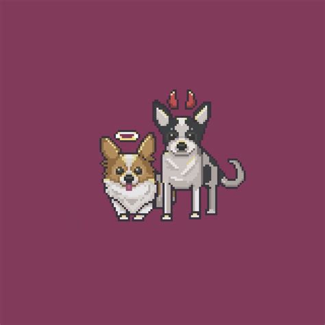 Pixel art commission / pets, Hobbies & Toys, Stationery & Craft, Art ...