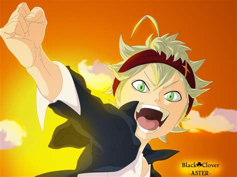 Download Sunset Green Eyes Asta (Black Clover) Anime Black Clover HD Wallpaper by AlexanJ