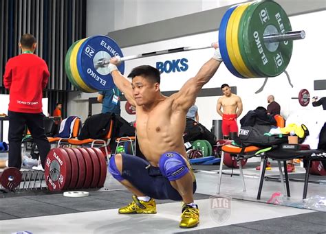 ATG – Lü Xiaojun 160kg Snatch Session at 2018 World Championships ...