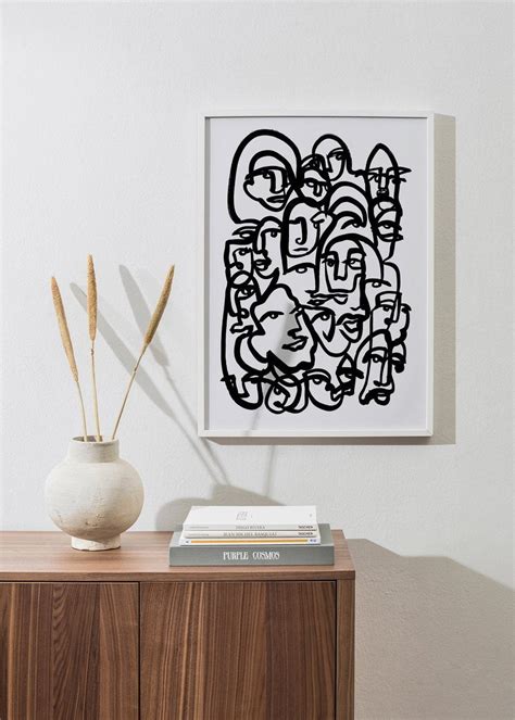 FACE MERGE Poster Print – Julia Hariri