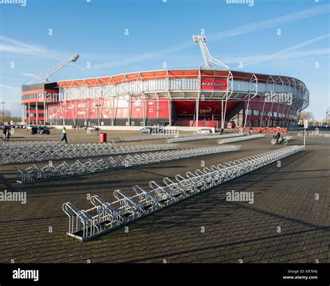 soccer stadium of az alkmaar in the netherlands Stock Photo - Alamy