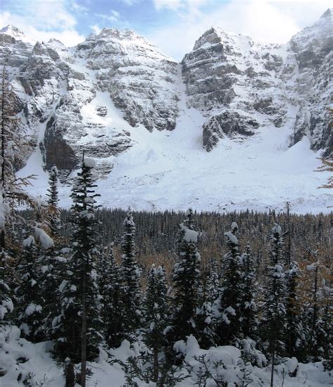 Hiking to a Glacier in Kootenay National Park, British Columbia