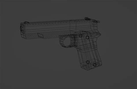 Printable Mini Toy Gun 3D model 3D printable | CGTrader