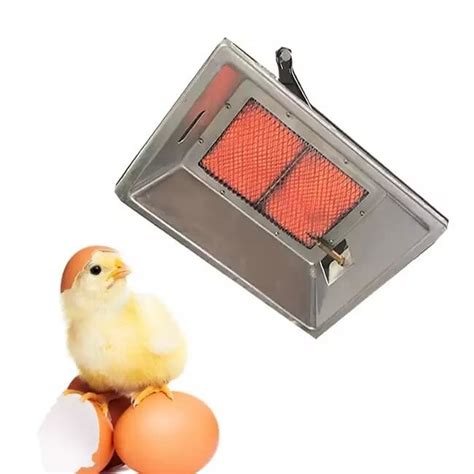 Galvanized Plate Poultry Brooder Heater NG Biogas Propane Chicken Coop Heater