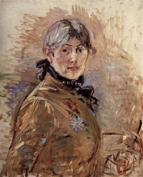 Berthe Morisot l~Autoportrait Finland Oil Painting 27068, Finland