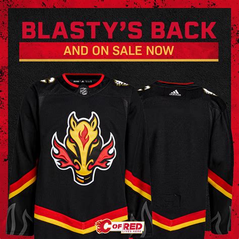 Calgary Flames Bring Back “Blasty” as Third Jersey in 2022-23 ...