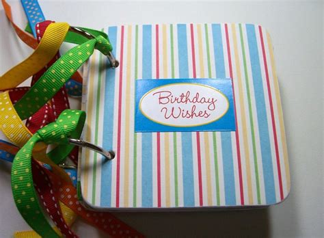 Birthday Mini Scrapbook Album Birthday Photo Album Birthday | Etsy