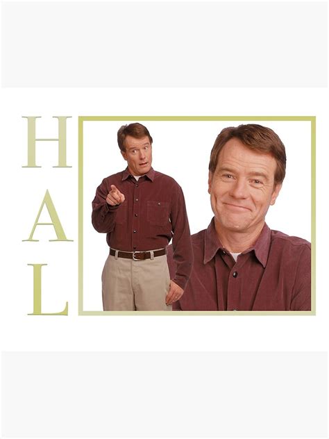 "Hal - Malcolm in the Middle" Poster for Sale by olibouch | Redbubble