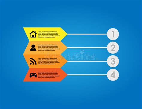 Simple infographic vector stock vector. Illustration of business - 87657983