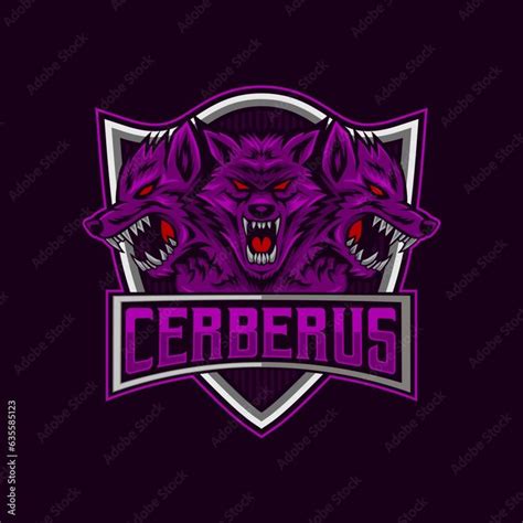 Cerberus Logo. Cerberus E-Sport Mascot Logo Design Vector Template ...