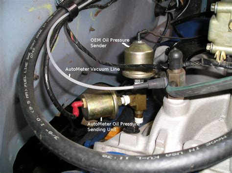 Oil Pressure sender location? - Ford Truck Enthusiasts Forums