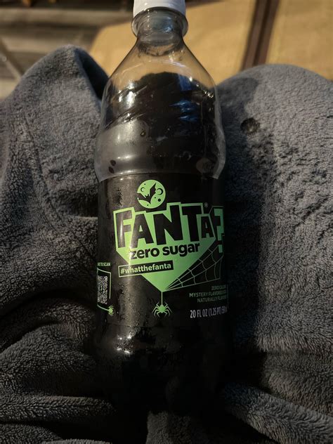 Anyone had this black mystery Fanta yet ? I can only taste the bad zero sugar after taste 😩 ...