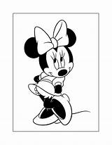 Minnie Mouse Coloring Pages – Printable FREE sketch template