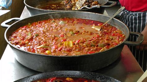 Cooking Food In Large Frying Pan Free Stock Photo - Public Domain Pictures