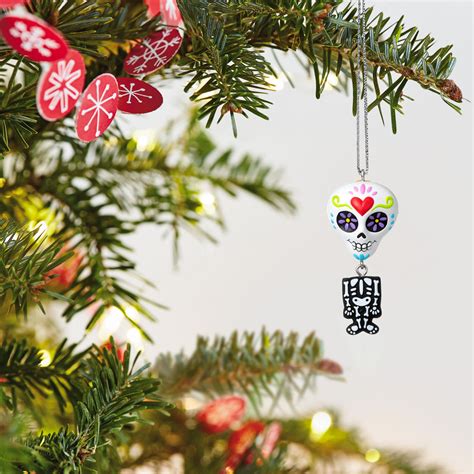 2021 Halloween Sugar Skull Sweetie Miniature Hallmark Ornament - Hooked ...