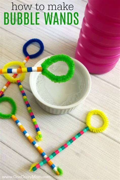 DIY Bubble Wand - Learn how to make a bubble wand