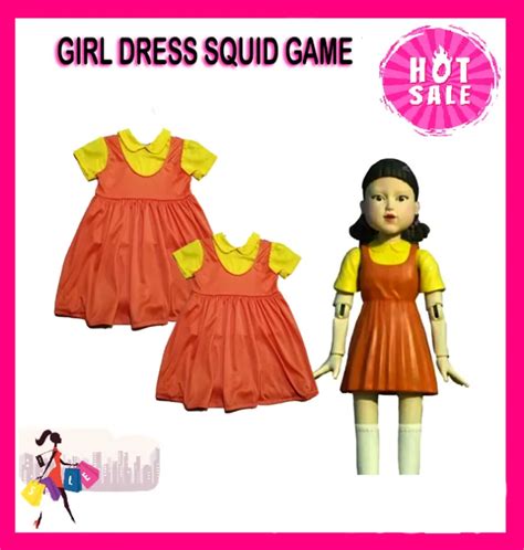 SQUID GAME DRESS DOLL COSTUME | Lazada PH