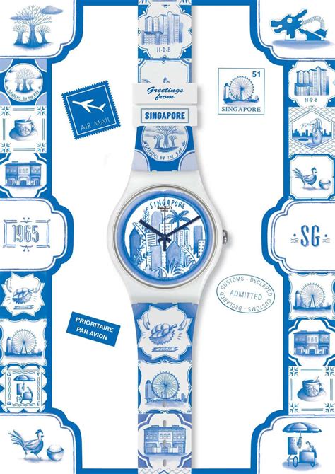 Swatch Introduces Singapore Tale Destination Watch And Spring Summer ...