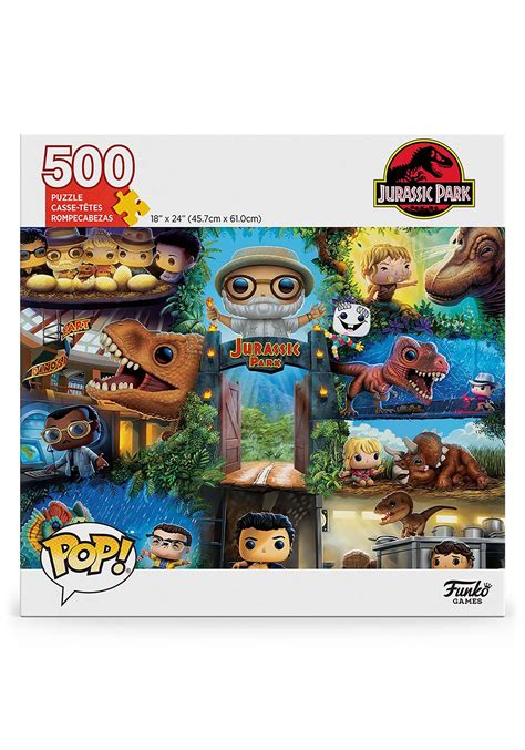 Jurassic Park 500 Piece POP! Puzzle