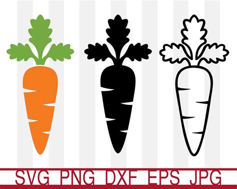 Carrot svg easter carrot svg carrot shape svg bunny carrot cute carrot ...