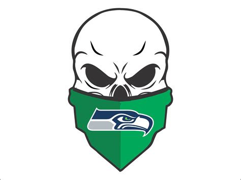 SEATTLE SEAHAWKS SVG nfl football bundle clipart stencil | Etsy