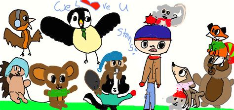 Woodland Critter Christmas by ScourgeRoks on DeviantArt