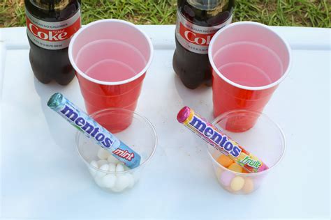 Erupting Mentos and Coke Experiment - Little Bins for Little Hands