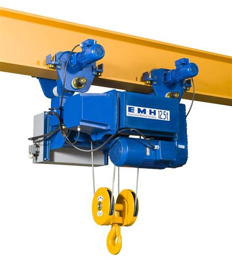 Hoists, Wire Rope for Curved Single Girder Cranes - Type SU Monorail ...