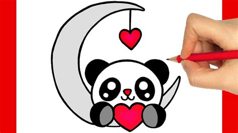 Como dibujar un panda - dibujos kawaii - YouTube