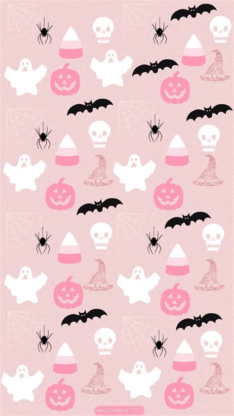 pink wallpaper, iphone wallpaper, phone wallpaper, free pink wallpap… | Halloween wallpaper ...