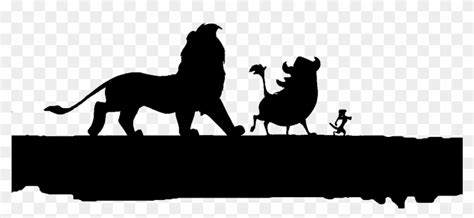 Lion King Tree Silhouette - Lion King Hakuna Matata Silhouette - Free ...