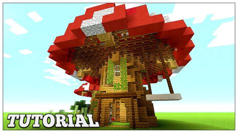 Mushroom House Minecraft Build