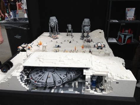 Complete Battle of Hoth Lego set | Lego star wars, Lego pictures, Star wars