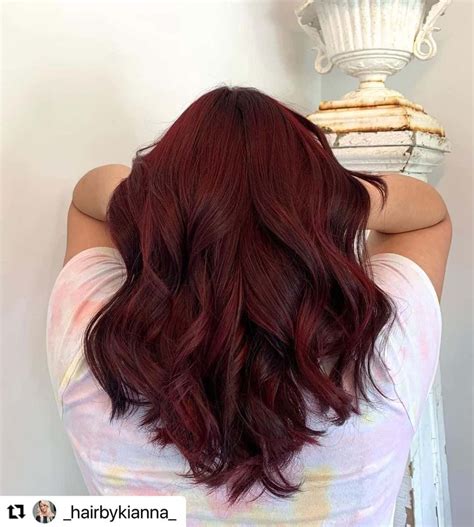 40+ Dark Red Hair Color Ideas