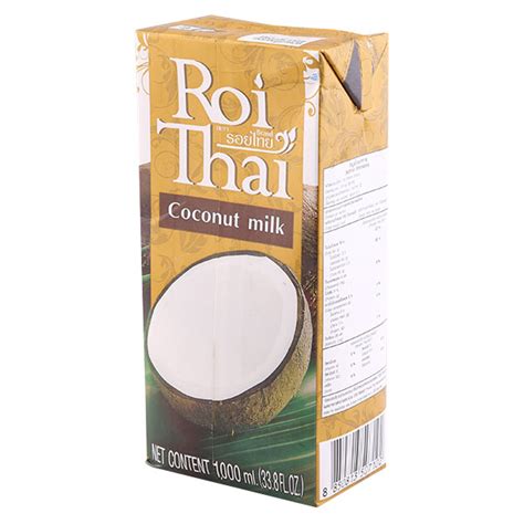 RoiThai UHT Coconut Milk 1000ml - Bách hoá Thái Lan