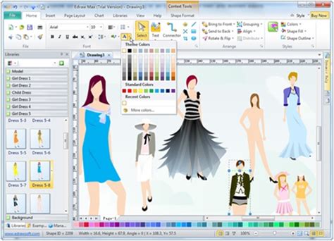 Edraw Max Makes Fashion Design Easier | Style2Designer