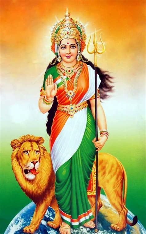 Pin on Indian Gods & Godess | Indian flag wallpaper, Mother india ...