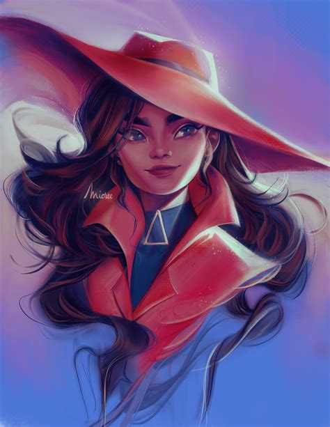 ArtStation - Carmen Sandiego