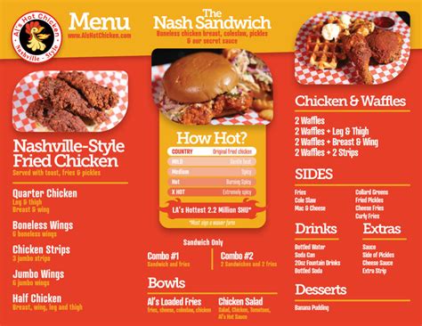 MENU - ALSHOTCHICKEN.COM