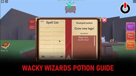 Wacky Wizards Free and Premium Potions & Ingredients (2022)