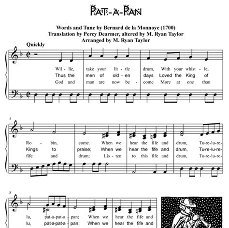 Pat-A-Pan: Christmas Song Lyrics and Sound Clip