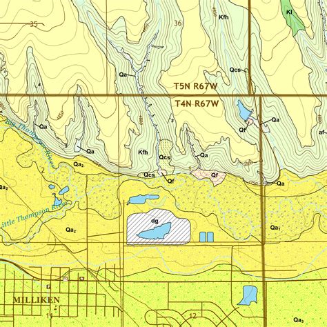 OF-18-02 Geologic Map of the Milliken Quadrangle, Weld County, Colorado ...