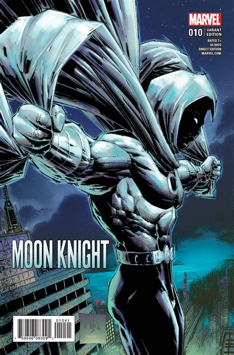 Moon Knight #10 Variant | Moon knight, Marvel, Comic books art